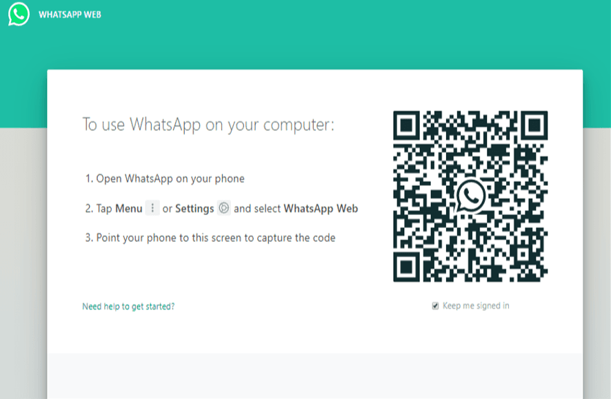 WhatsApp Web Session